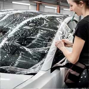 Película Protectora <span class=keywords><strong>para</strong></span> Parabrisas <span class=keywords><strong>de</strong></span> TPU <span class=keywords><strong>de</strong></span> 6.5mil, Antiarañazos, 99% <span class=keywords><strong>de</strong></span> Rechazo <span class=keywords><strong>de</strong></span> Rayos UV, 90% <span class=keywords><strong>de</strong></span> Rechazo <span class=keywords><strong>de</strong></span> Rayos Infrarrojos, Garantía <span class=keywords><strong>de</strong></span> 5+ Años <span class=keywords><strong>para</strong></span> <span class=keywords><strong>Ventanas</strong></span> <span class=keywords><strong>de</strong></span> Automóviles - Product Image 2