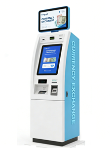 Machine <span class=keywords><strong>de</strong></span> <span class=keywords><strong>change</strong></span> <span class=keywords><strong>de</strong></span> devises Jinrui FCM-501S grande capacité avec écran tactile 19 pouces, scanner <span class=keywords><strong>de</strong></span> passeport et gestion des espèces pour kiosque étranger - Product Image 3