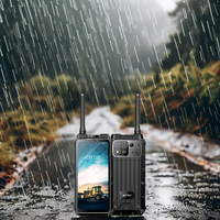 Téléphones mobiles Aoro M8 5G réseau GSM DMR Walkie Talkie Atex avec GPS, clé PTT, téléphone mobile Google Pixel, radio bidirectionnelle