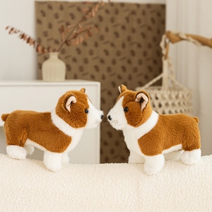 Juguete <span class=keywords><strong>de</strong></span> peluche personalizado para perro, peluche realista, simulación <span class=keywords><strong>de</strong></span> perro cachorro, perro <span class=keywords><strong>de</strong></span> peluche - Product Image 5