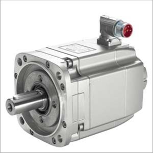 Motor síncrono Siemens Simotics S de 130 mm, autoenfriado, totalmente encapsulado, de imán permanente para equipos mecánicos - Product Image 1