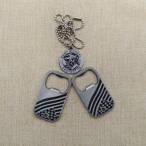 Placa de Identificación para Perro de Diseño Exclusivo de Edición Limitada con Número de Serie, Placa de Identificación Personalizada de Aleación de Zinc Metálico - Product Image 1