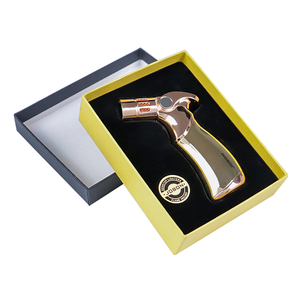 2025 Nouveauté briquet torche au butane rechargeable de haute qualité avec boîte-cadeau pour la vente en gros - Product Image 6