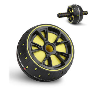 Ruedas de rodillos abdominales de alta calidad, <span class=keywords><strong>rodillo</strong></span> de rueda Ab, correa elástica, juego de equipo de gimnasio para el hogar, productos de Fitness, forma de cuerpo - Product Image 4