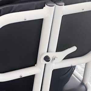 Poltrona di trasferimento manuale multifunzione per disabilità idraulica medica con padella e doccia, adatta per gli anziani - Product Image 6