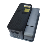 Mesin Pemotong, Penanda, dan Pengukir Laser Fiber CNC 10W Berpendingin Udara dengan Autofokus DIY, Mendukung DXF/PLT/BMP/AI/DWG