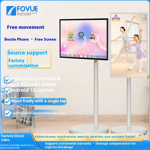 FOVUE 21,5 pulgadas FHD Android <span class=keywords><strong>TV</strong></span> portátil interactivo Pantalla LCD inteligente inalámbrica 5H 9H Batería Pantallas de señalización digital - Product Image 4