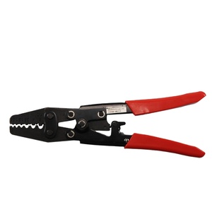 Tools Wire Crimper HS-6L 10 Awg Front Entry Industrial Grade High Carbon Steel Manual Ratchet <b>Pliers</b> - Product Image 2