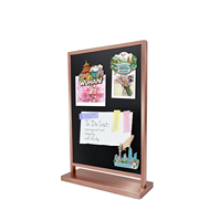 Tableau magnétique de bureau durable et de haute qualité, créatif, effaçable, pour messages et mémos, avec support d'affichage