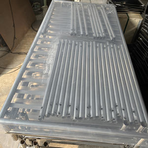 Chariot à plateaux alimentaires industriel pour boulangeries |   Étagère à pâte à pizza et support de séchage en métal pour l'art - Product Image 6