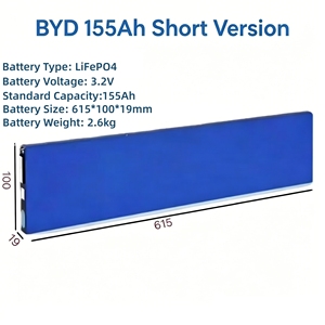Batteries LFP BYD 155Ah, cellules prismatiques Blade, pour systèmes de stockage d'énergie solaire domestique - Product Image 2