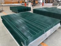 Clôture de jardin en treillis soudé galvanisé 3D courbé, prix usine, vente chaude