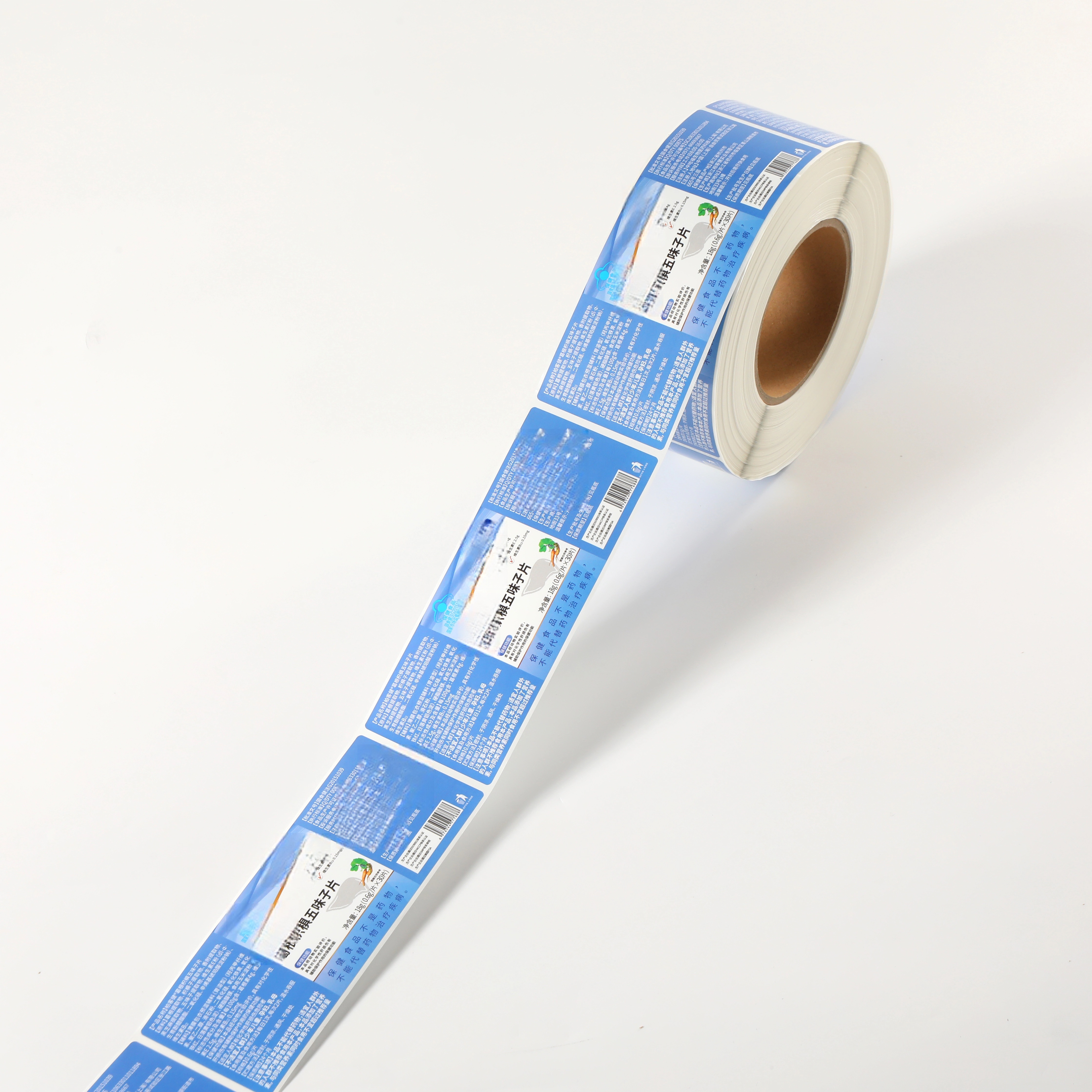 Hot Sale Custom-Shaped Transparent Holographic PP Stickers Hot Stamping Laminate Certificate Packaging Labels