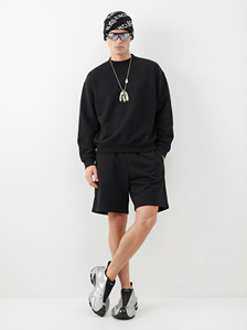 <span class=keywords><strong>Felpa</strong></span> Unisex Personalizzata con Collo Alto, Streetwear di Alta Qualità, in Pile, Vestibilità Oversize e Squadrata - Product Image 6