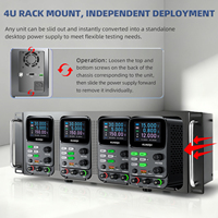 Alimentation CC programmable BORUIDY SPPS-K305R 4-KD à 4 canaux 30V 5A avec affichage de courbe pour la recherche en laboratoire et les tests de charge de batteries