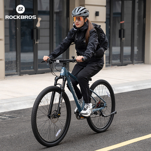 Xe đạp leo núi ROCKBROS <span class=keywords><strong>29</strong></span> inch 10 tốc độ, khung hợp kim nhôm, phanh đĩa dầu, dành cho nam nữ, kiểu dáng xe đạp đi làm - Product Image 6