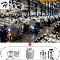 Presse hydraulique automatique HT pour le formage profond de seaux à lait en aluminium et acier inoxydable, machine à filer 300-1000 pièces/heure, clé en main
