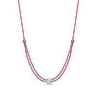 Collier en argent sterling 925 avec cordon et zircon cubique, pendentif plaqué or délicat, bijoux minimalistes à superposer