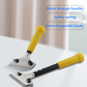 Anpassbare OEM-Hochleistungs-Maler-Schaufel Schöne Naht kleber entfernung Glasboden reinigung Wandhautsc haber Sk5 Klingen messer - Product Image 5