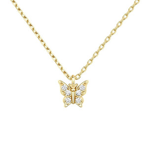 Collana con Ciondolo a Farfalla per Donne, Gioiello Elegante e Dolce per Abiti - Product Image 5