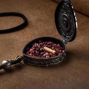 Collar con Colgante de Loto del Budismo Tibetano para Mujeres, Amuleto Vintage de los 12 Signos del Zodiaco, Joyería de Feng Shui Chino, Regalo - Product Image 5