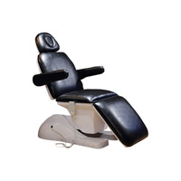 Luxe 4 moteurs Spa Salon hauteur réglable lit de beauté électrique visage cosmétique dermatologie chaise esthétique