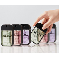 Vaporisateur désinfectant pour les mains antibactérien à l'alcool 75% avec logo personnalisé