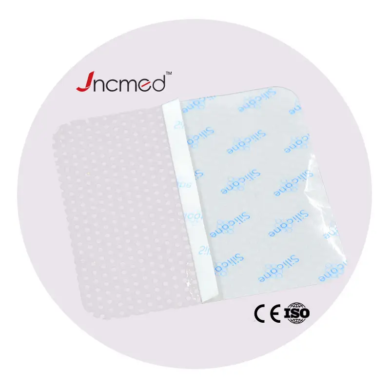Various Surgical Incisions Wound Dressing Silicone Net/Silicone Contact Layer