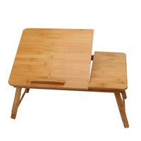 Soporte de Escritorio para Portátil de Bambú Moderno y Ajustable, Bandeja Plegable para Cama, Portátil, Color Personalizado, para Oficina en Casa