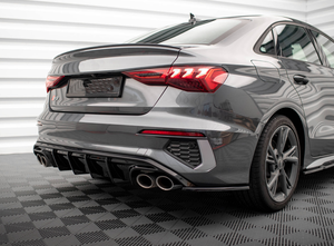 ABS กระจกมองหลังรถยนต์สีดำแบบมันวาวสำหรับรถ <span class=keywords><strong>Audi</strong></span> S3/ <span class=keywords><strong>A3</strong></span> <span class=keywords><strong>S</strong></span>-<span class=keywords><strong>line</strong></span> 8Y Pre-Facelift ซีดาน2021-2024 - Product Image 6