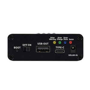 Module de batterie solaire 5V 3A avec interface TYPE-C, batterie 7800mAh compatible avec les panneaux solaires 6V~24V - Product Image 2