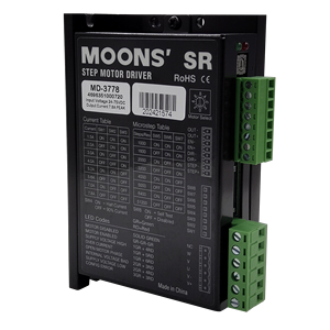 Contrôleur de moteur MOONS Drive triphasé 34 pas 7,8A DC24-75V - Product Image 1