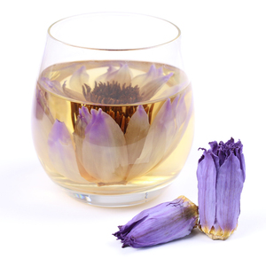 Lan Lian Hua en stock, fleurs <span class=keywords><strong>de</strong></span> lotus bleues séchées entières, boutons <span class=keywords><strong>de</strong></span> fleurs fermés, lotus bleu en vrac, thé aux fleurs - Product Image 1