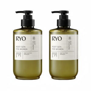 Sconto Rurutzen cura professionale Shampoo personalizzato per capelli ricci biologico vegano 515ml olio di ricino donna sintomi di perdita 2 pezzi - Product Image 1