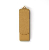 Clé USB en bois de 2 Go avec logo personnalisé, clés USB pivotantes en bois, clés USB de 2 Go