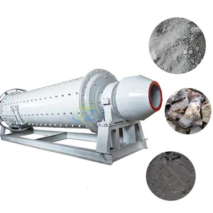 New type Aluminium Powder rotary big body powder making machine Wet / Dry Grinding Ball Mill tianze