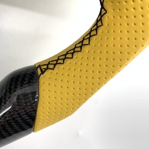 Volant en fibre de carbone véritable pour <span class=keywords><strong>Ford</strong></span> <span class=keywords><strong>Focus</strong></span> <span class=keywords><strong>MK3</strong></span>/<span class=keywords><strong>MK3</strong></span> RS/<span class=keywords><strong>MK3</strong></span> <span class=keywords><strong>ST</strong></span>/SE 2015 2016 <span class=keywords><strong>2017</strong></span> 2018 avec pièces intérieures personnalisées pour voiture - Product Image 4