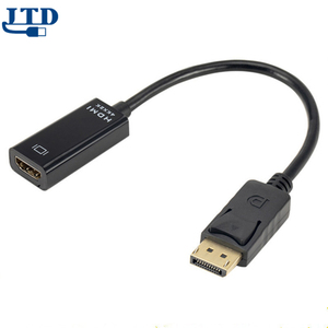 JTD 프리미엄 품질 골드 도금 4K 액티브 DP 디스플레이 포트 DisplayPort HDMI 남성 여성 어댑터