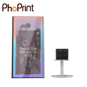 Phoprint 55 Inch Touch <strong>Screen</strong> Magic Mirror <strong>Booth</strong> <strong>Photo</strong> <strong>Booth</strong> Kiosk for Sale - Product Image 2