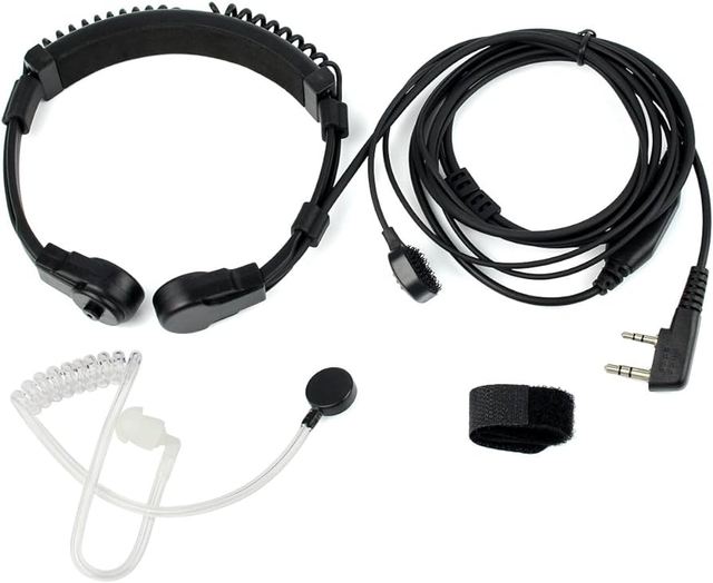 New Product Baofeng Air Acoustic Tube Earpiece Throat Mic Air Tube Earpiece Headset for Baofeng UV5R BF-888s