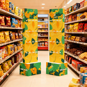 Cửa hàng kẹo thực phẩm Vòng đeo tay bay lên sock Hat Cap Vòng cổ bông tai USB trang điểm mỹ phẩm hiển thị đứng Keychain hiển thị Móc giá - Product Image 4