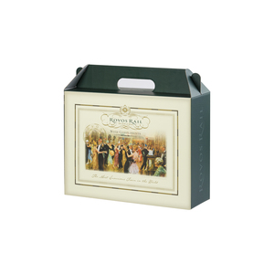 Boîtes de carton ondulées imprimées par coutume qui respecte l'environnement d'E-cannelure avec la boîte de pignon de poignée pour l'emballage de produit - Product Image 3