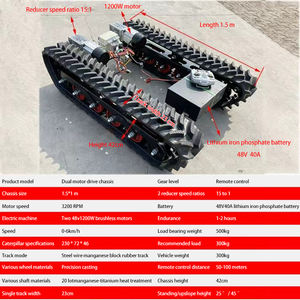 Véhicule à chenilles en caoutchouc Châssis à chenilles en caoutchouc Châssis à chenilles en caoutchouc - Product Image 4