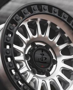 SW off Road Wheels Custom 17x9J 6x139.7 8x170 Roues forgées Beadlock pour Ford F-150 LX570 Silverado 1500 GMC Sierra 2500 RAM H2 - Product Image 4