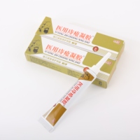 Crème de pommade antibactérienne à base de plantes traditionnelle chinoise pour les fissures anales saignement soulagement de la douleur produits chimiques ménagers polyvalents