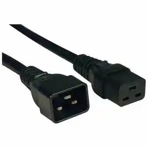 250v 10A 15A Power Cable H05VV-F 3G Ac Extension Cord IEC C19 To C20 Rubber Power Cord