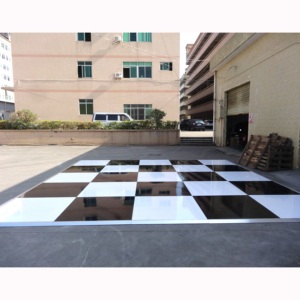 High quality wooden portable event flooring indoor and outdoor decoration dance floor - Product Image 1