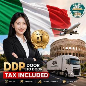 Los 24 mejores agentes profesionales dedicados a Amazon FBA en <span class=keywords><strong>Italia</strong></span>, DDP puerta a puerta, impuestos incluidos, agente de transporte de China - Product Image 1