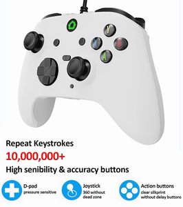 คอนโทรลเลอร์เกมแบบมีสายพร้อมจอยสติ๊กแบบ Hall และทริกเกอร์สำหรับ Xbox - Product Image 5