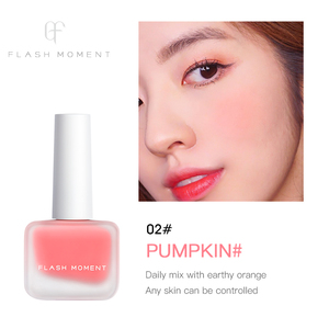 <span class=keywords><strong>Colorete</strong></span> líquido facial brillante Maquillaje de contorno Maquillaje hidratante de larga duración <span class=keywords><strong>Colorete</strong></span> natural para mejillas - Product Image 5